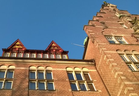 Außenfassade Heinrich-Sauermann-Haus