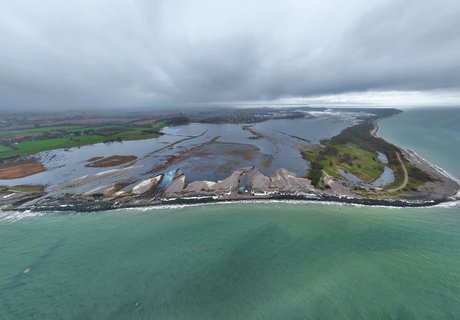 Deichbruch Geltinger Birk